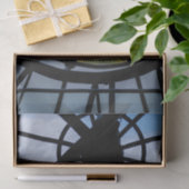 Riesige Glasuhr im Musée d'Orsay - Paris Seidenpapier (Geschenk)