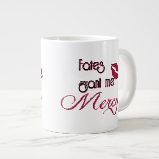 Riesige Gnade ich Tasse (Vorderseite Rechts)