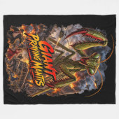 Riesige Gottesanbeterin Fleecedecke (Vorderseite (Horizontal))