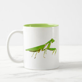 Riesige grüne betender Mantis-Tasse Zweifarbige Tasse