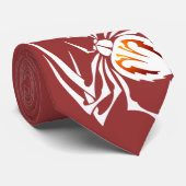 Riesige gruselige Spinne Krawatte (Gerollt)