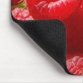 Riesige Himbeeren Mousepad (Ecke)