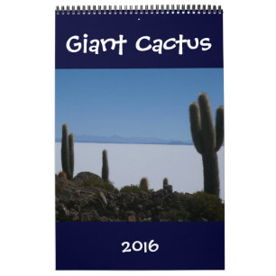 riesige Kakteen 2016 Kalender