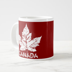 Riesige Kanada-Kaffeetasse-Tassen-coole Retro Jumbo-Tasse