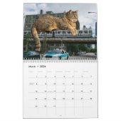 Riesige Katzen setzten Chicago unter Belagerung! Kalender (Mär 2026)