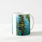 Riesige Kelp-Waldgrafik-Tasse Kaffeetasse (VorderseiteRechts)