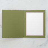 Riesige Kirschblüte verleiht dem Gefühl Dankeskarte (Innenseite)