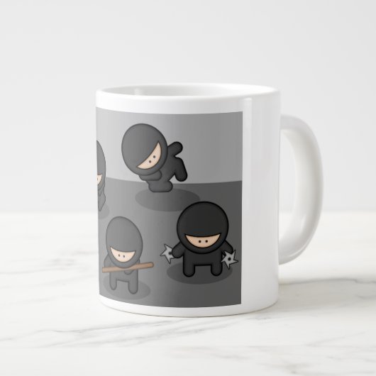 Riesige kleine Ninja Tasse (Vorderseite Rechts)