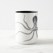 Riesige Kraken-Seeentwurf Tasse (Zentrum)