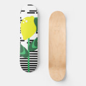 Riesige Lemon Pflanze Zitrusfrüchte Skateboard (Vorderseite)