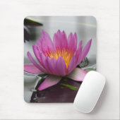 Riesige Lotus-Mausunterlage Mousepad (Mit Mouse)