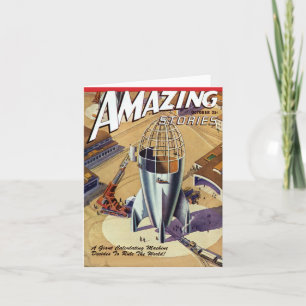 Riesige Maschinen-filmische Gruß-oder Karte