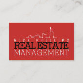 Riesige mutige stehen heraus Art Visitenkarte (Vorderseite)