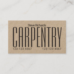 Riesige mutige stehen heraus visitenkarte