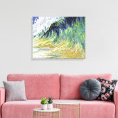 Riesige Ocean Wave Surf Leinwand Beach Art von Juu (Insitu (Wohnzimmer))