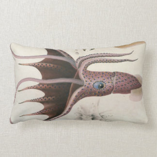 Riesige rote Tintenfisch-/Kraken-Seethemen Pillow Lendenkissen