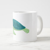 Riesige Schildkröten-Kaffeetasse Jumbo-Tasse (Vorderseite Rechts)