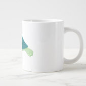 Riesige Schildkröten-Kaffeetasse Jumbo-Tasse (Rechts)