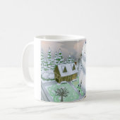 Riesige Snowman-Tasse Kaffeetasse (Vorderseite Links)