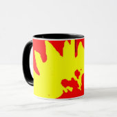 Riesige Sonnenblume-Tasse Tasse (Vorderseite Links)