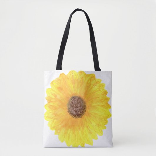 Riesige Sonnenblumen-Einkaufstasche Tasche (Vorderseite)