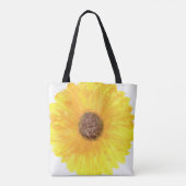 Riesige Sonnenblumen-Einkaufstasche Tasche (Rückseite)