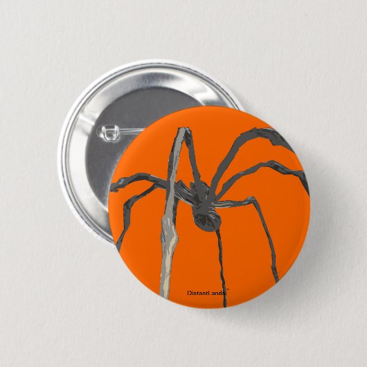 Riesige Spinne - Tokyo (Abzeichen) Button (Vorne & Hinten)