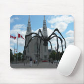 Riesige Spinnenskulptur Quebec Mousepad (Mit Mouse)