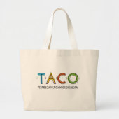 Riesige TACO Tasche (Vorne)