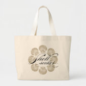 Riesige Taschentasche des Muschel-Suchers Jumbo Stoffbeutel (Vorne)