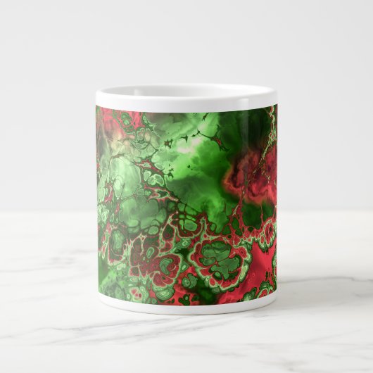 Riesige Tasse der Fraktal-Kunst-2-4 (Vorderseite)