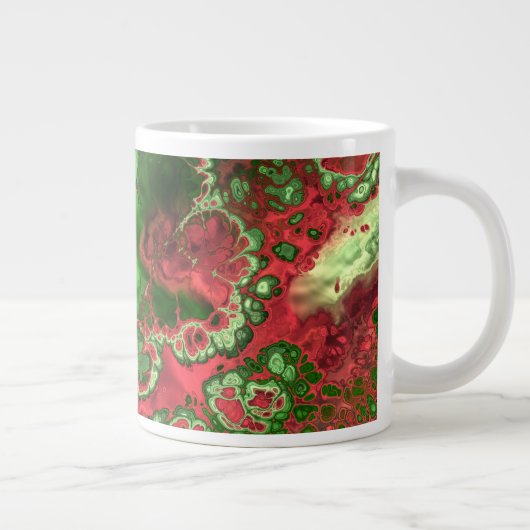 Riesige Tasse der Fraktal-Kunst-2-4 (Rechts)