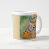 riesige Tasse des Tiger-20oz (Vorderseite Rechts)