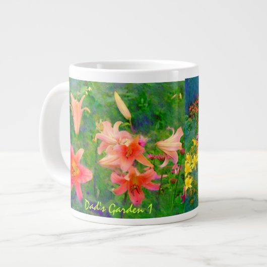 Riesige Tasse des Vaters des Garten-1 (Vorderseite Links)
