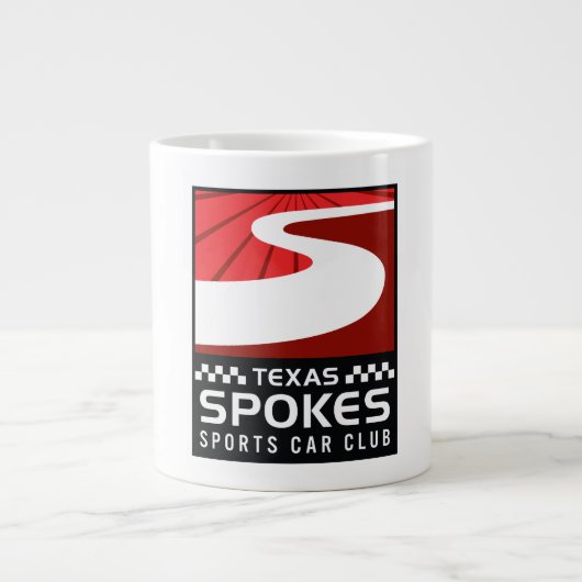 Riesige Tasse mit Speiche-Logo (Vorderseite)