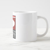 Riesige Tasse mit Speiche-Logo (Rechts)