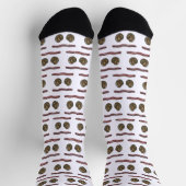 Riesige Tausendfüßler Socken (Oben)