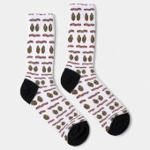 Riesige Tausendfüßler Socken (Rechts)