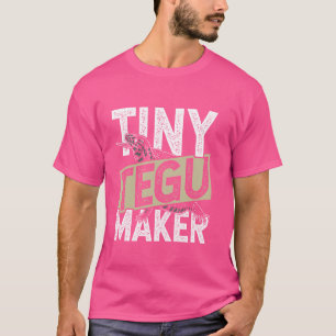 Riesige Tegu-Echse Reptil - Herpetologe - Argenti T-Shirt