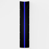 Riesige Thin Blue Line-Standardversion Banner (Vertikal)