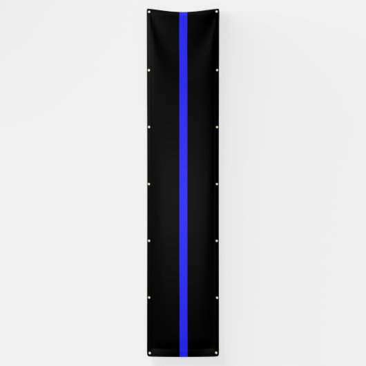 Riesige Thin Blue Line-Standardversion Banner (Vertikal)