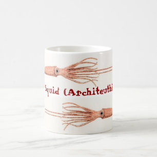 Riesige Tintenfisch-Tasse Kaffeetasse