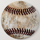 Riesige Vintage Baseball-Button Buttons Gastgesche (Vorderseite)