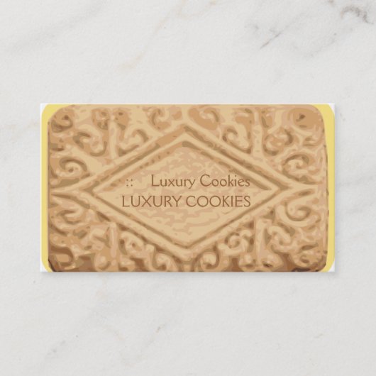 Riesige Visitenkarte (Vorderseite)