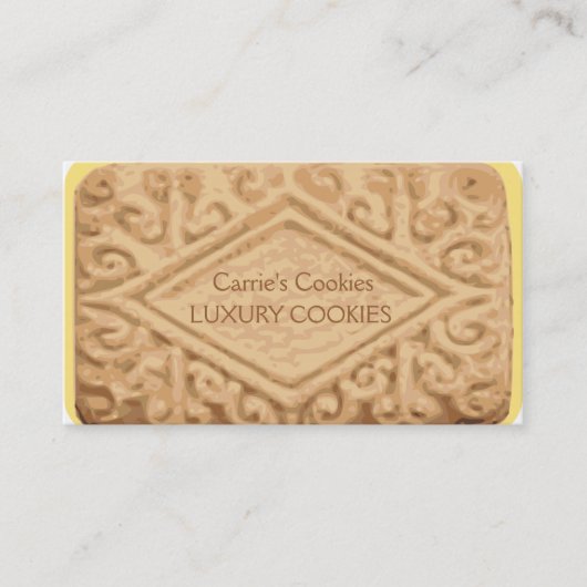 Riesige Visitenkarte (Vorderseite)