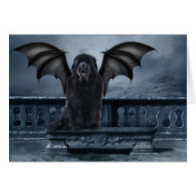 Riesige Wasserspeier-Karte