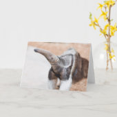 Riesiger Anteater Karte (Gelbe Blume)