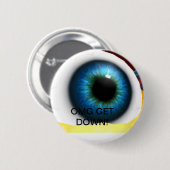 riesiger Augapfel Button (Vorne & Hinten)