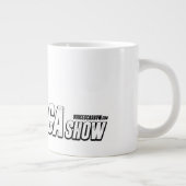Riesiger Becher Bob Cesca Show Logo Jumbo-Tasse (Rechts)