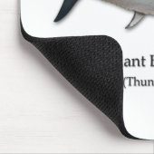 Riesiger Bluefin-Thunfisch Mousepad (Ecke)